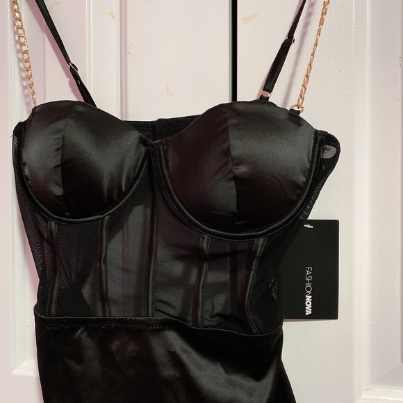 FASHION NOVA Sexy In Satin Mini Dress - Picture 3 of 3